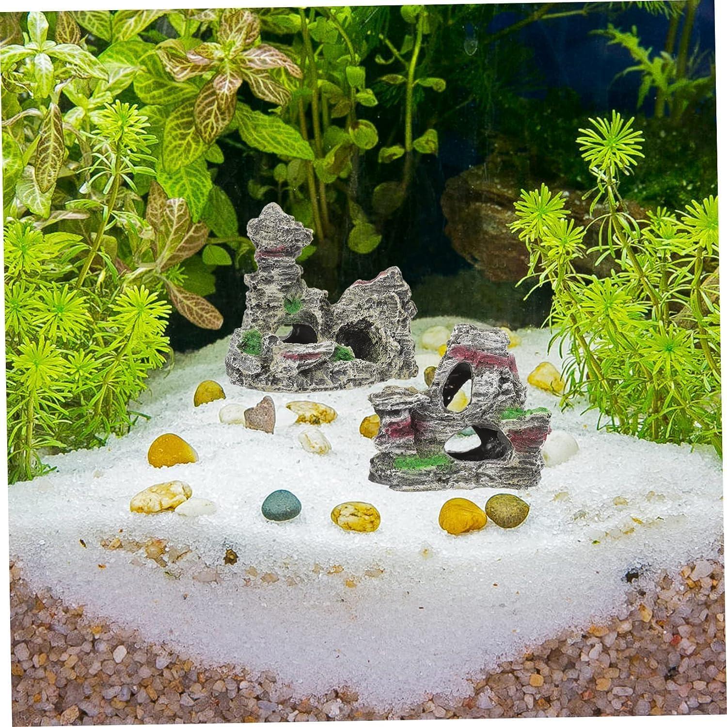 PIQIUQIU Aquarium Decoration Caves - 2 Piece Set | Ideal Accessories for  Stunning Aquariums | Buy Now with Express International Delivery |  GoSupps.com