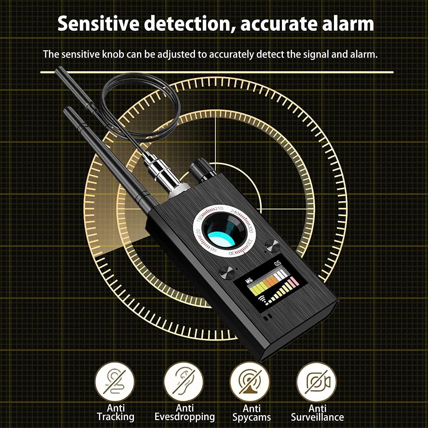 K18 GPS Tracker Finder + Spy Bug Wireless RF Signal Detector
