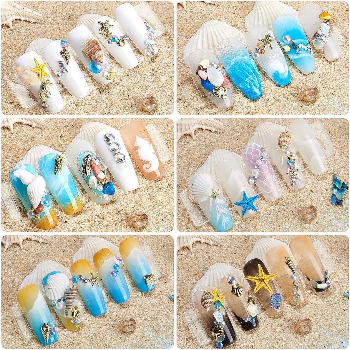 beach themed nail designs