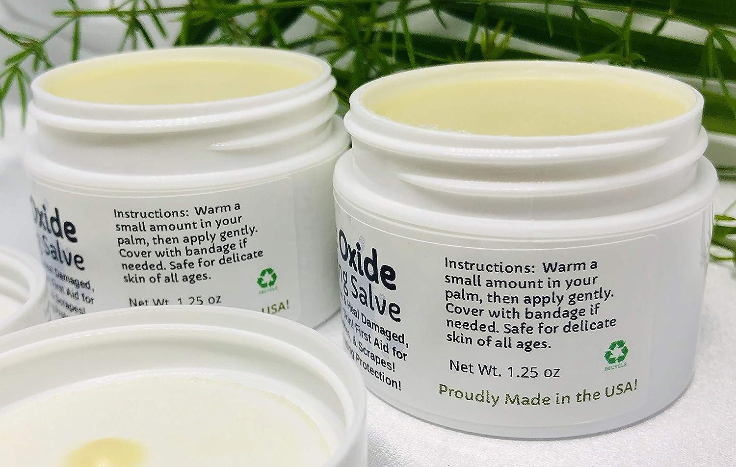 Urban ReLeaf Zinc Oxide Salve Set of 2! Gently Soothe & Heal Damaged Injured & Dry Skin! First