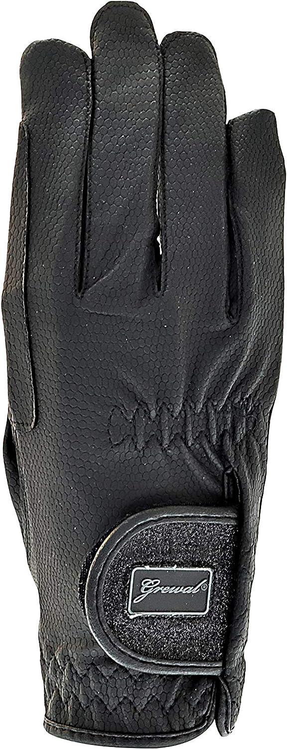 Isabella Synthetic Leather Horse Riding Gloves Touch Screen Capable