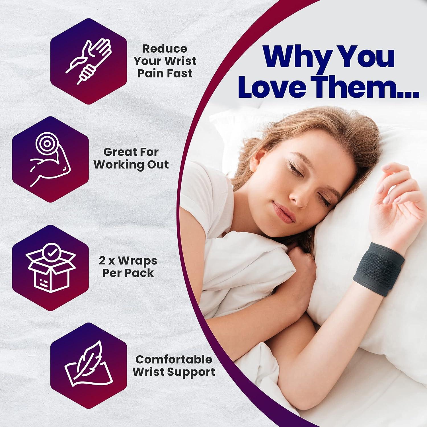 Wrist Wraps for Wrist Tendonitis Wrist Support for Carpal Tunnel Pain