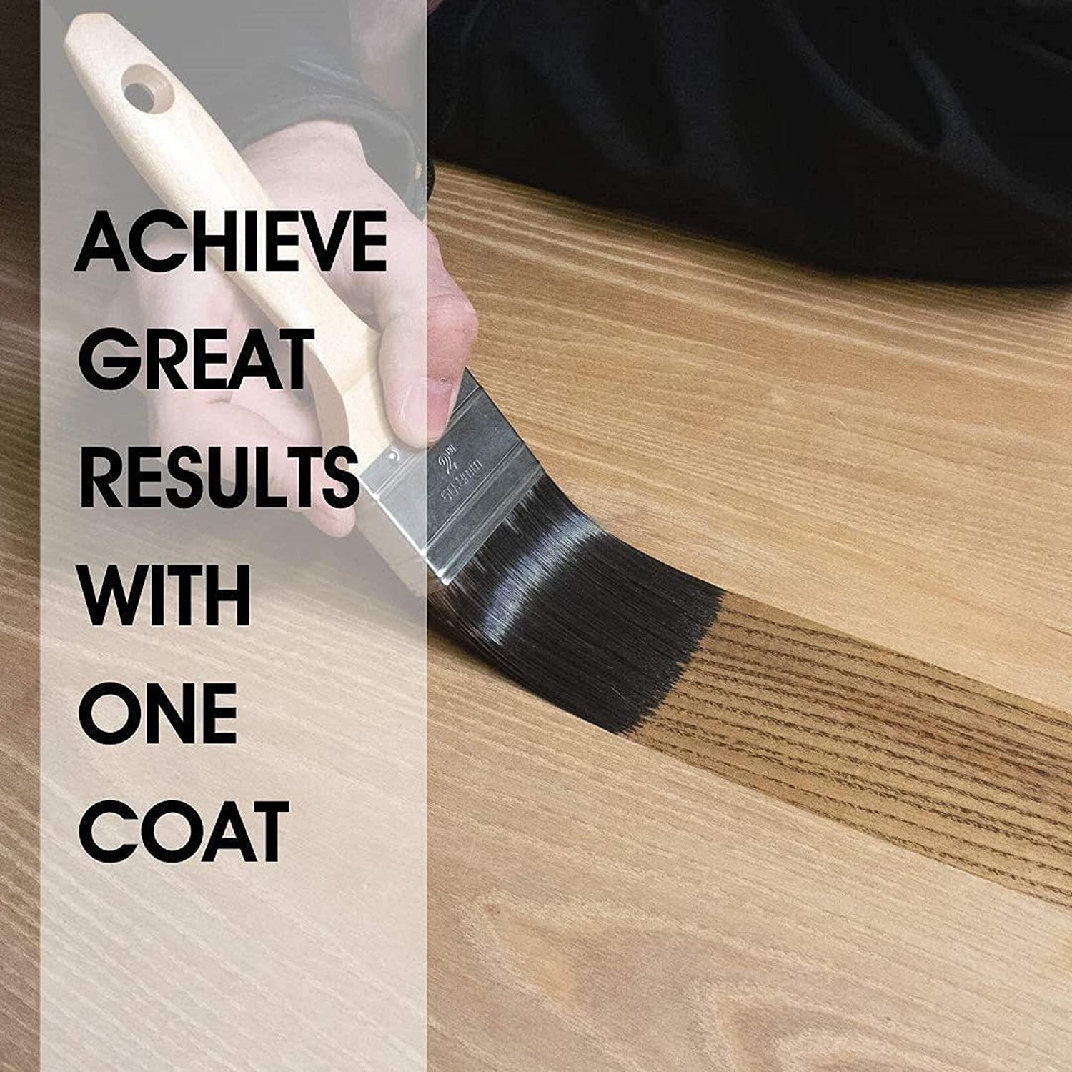 Furniture Clinic NonToxic Walnut Wood Stain & Polyurethane Finish