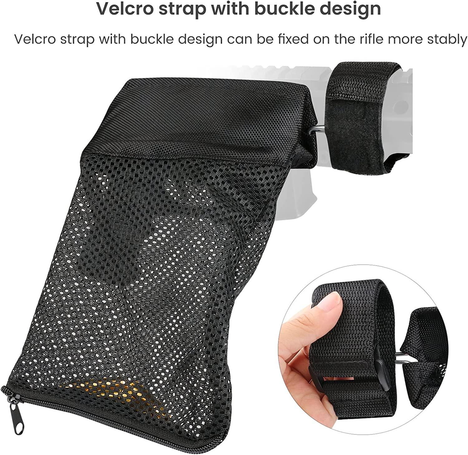 Feyachi Brass Shell Catcher, Tactical Cartridge Nylon Mesh Collector