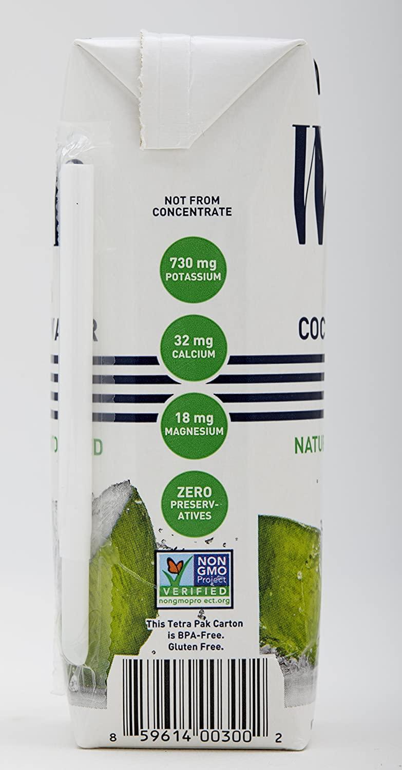 Waiola Coconut Water, 8.5 Ounce (Pack of 12)