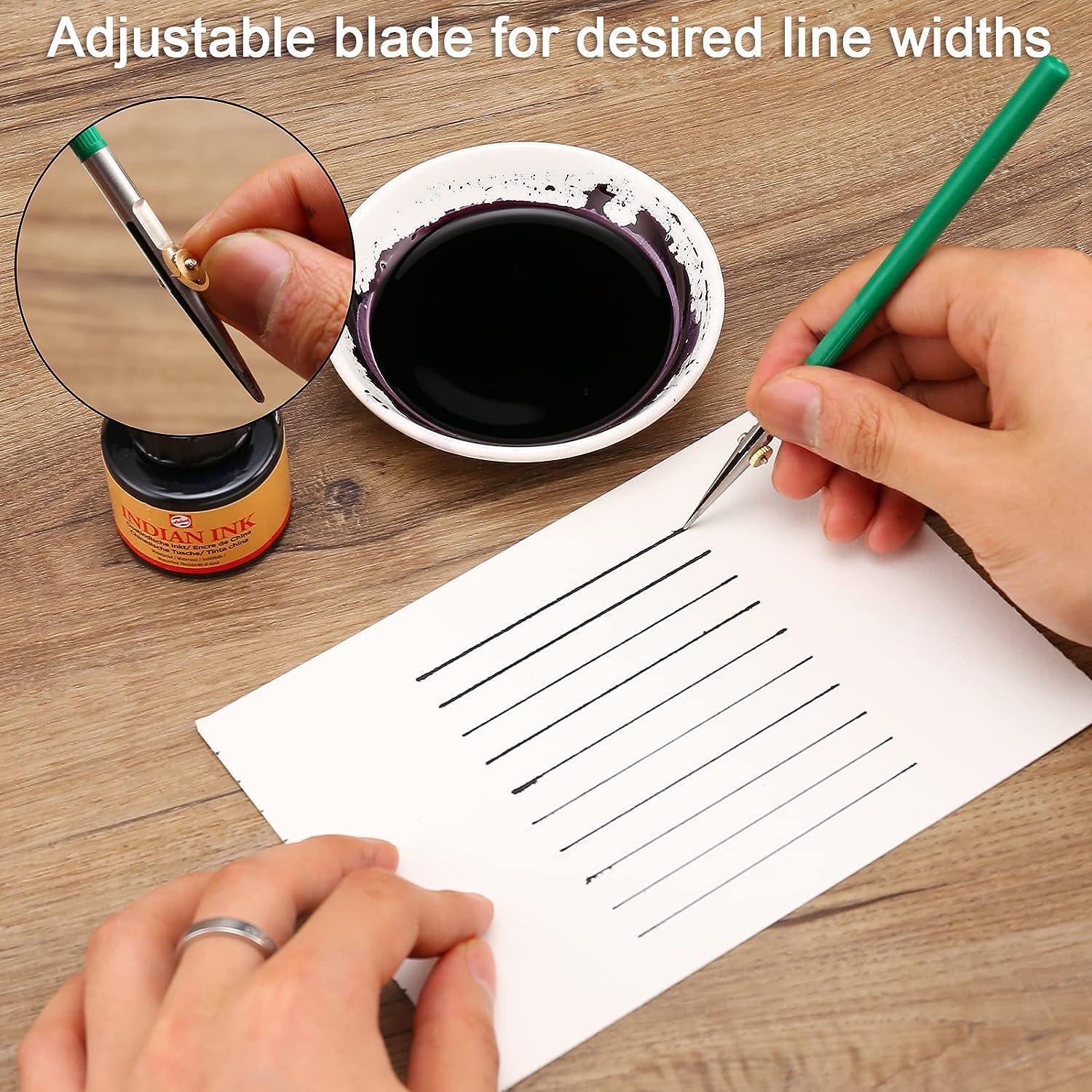 Looneng Art Ruling Pen for Applying Masking Fluid Line Work