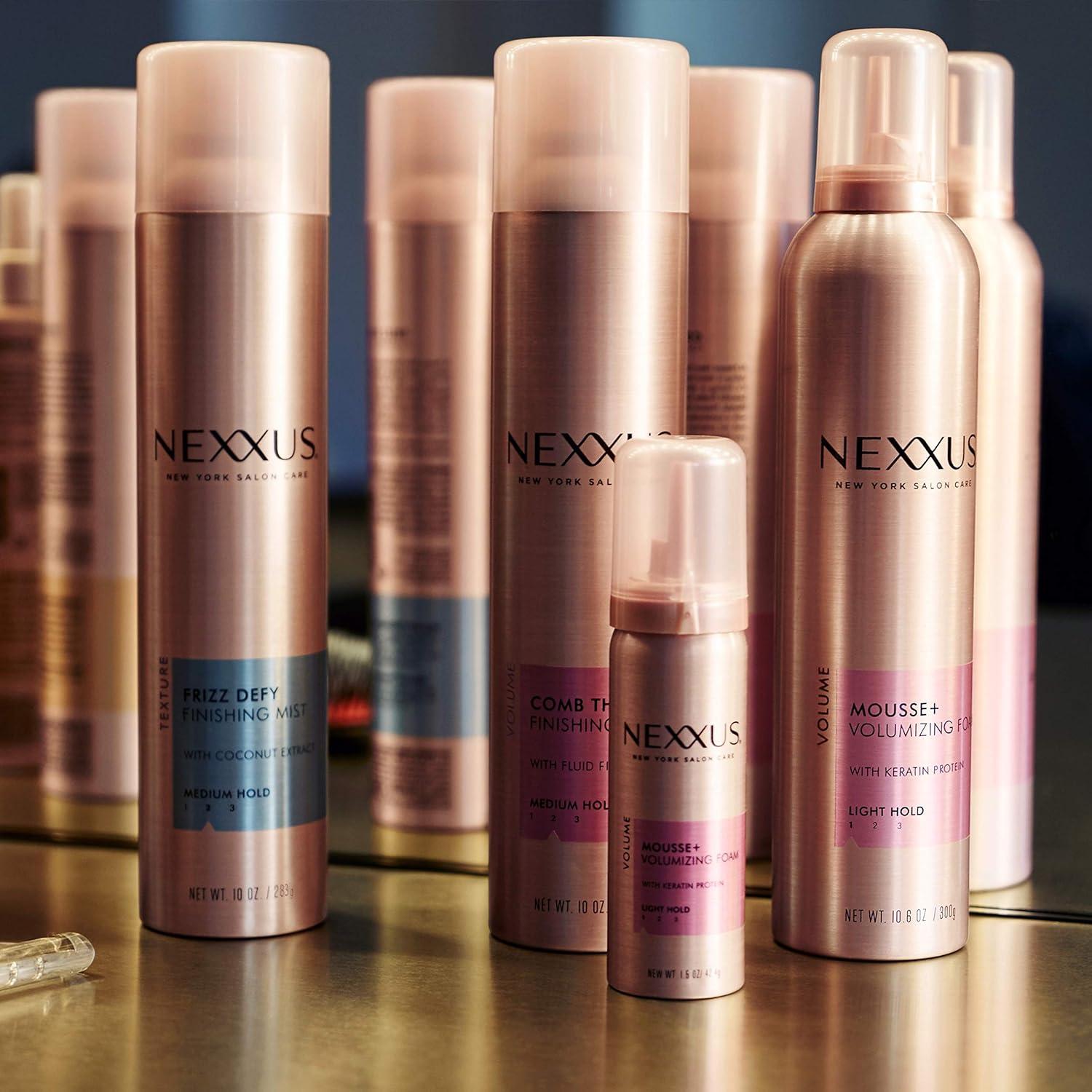 Nexxus Hair Mousse Travel & Trial Volumizing Foam Volumizing Hair