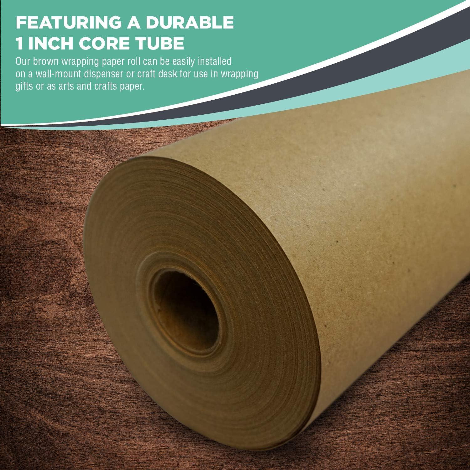 Kraft Brown Paper Roll 30 x 2 400 (200 ft) 100% Recyclable Craft