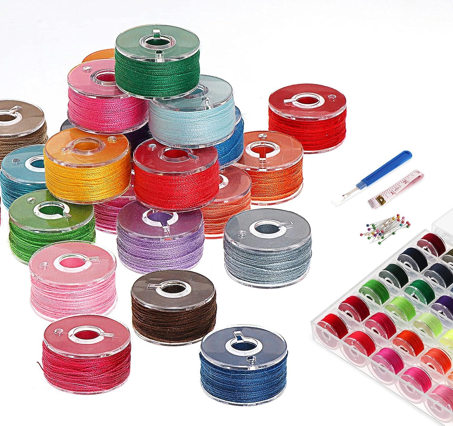 36pcs Transparent Bobbin With Box Of Sewing And Embroidery Bobbins For  Sewing Machines Sewing Accessories