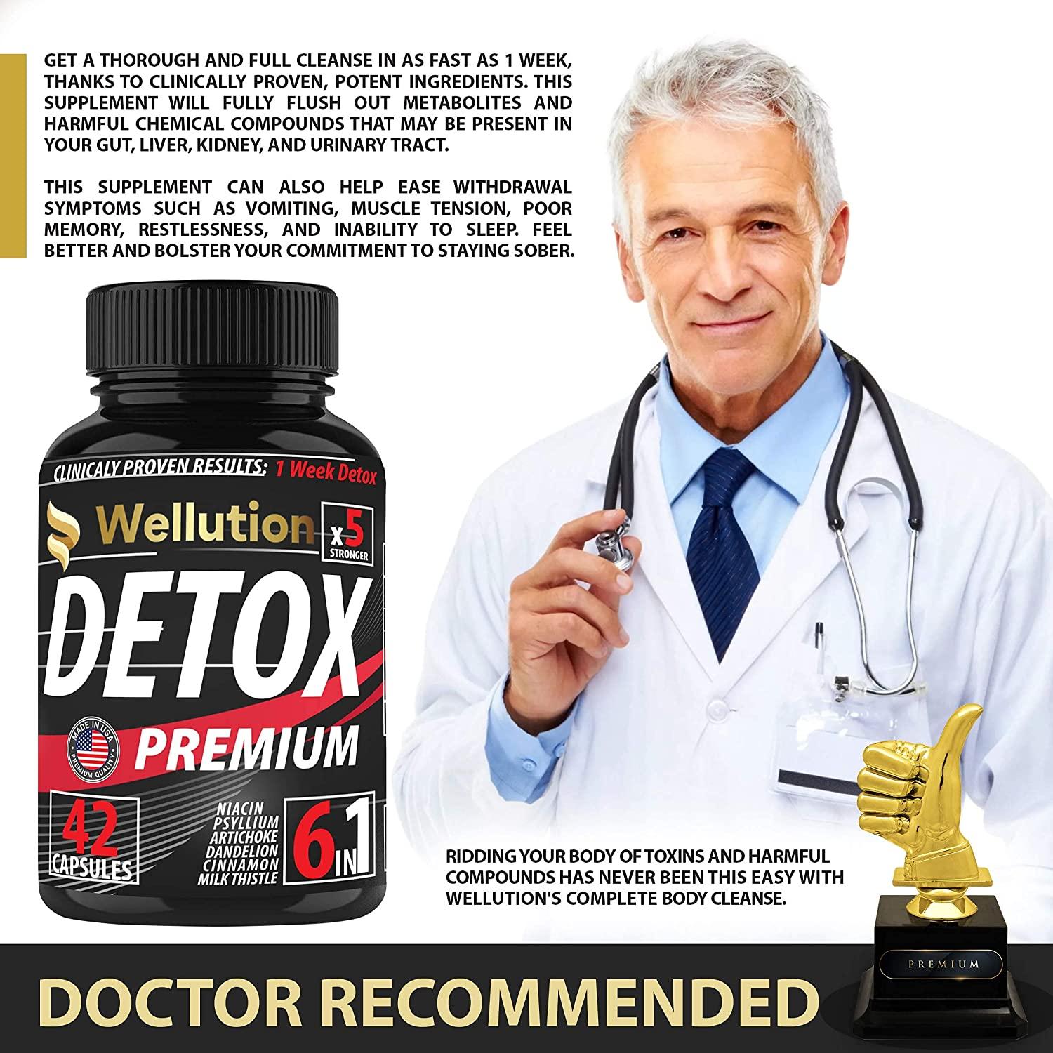 Natural Complete Body Cleanse Liver, Urinary Tract, Kidney Support