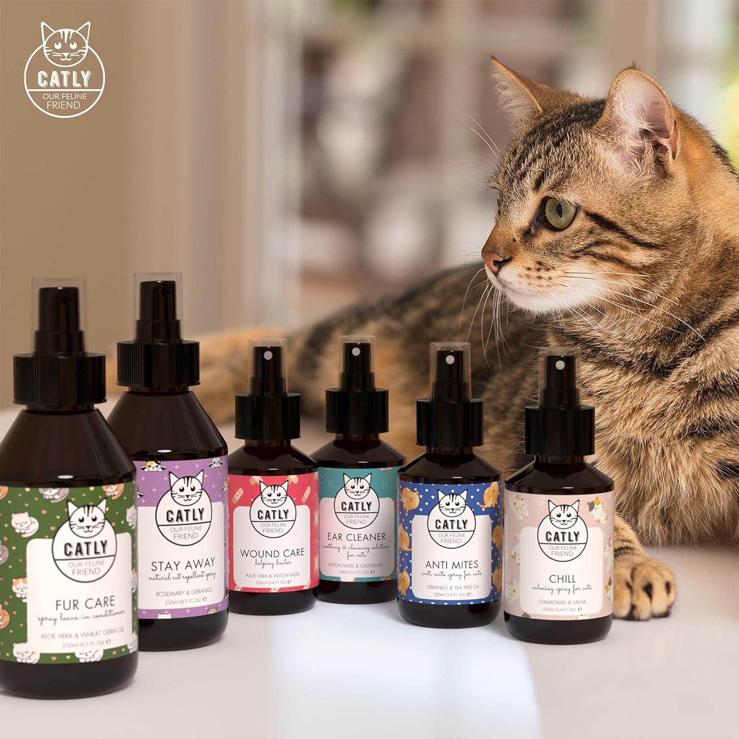 Catly Wound Care Cat Care Spray Skin Care For Cats: A Cat