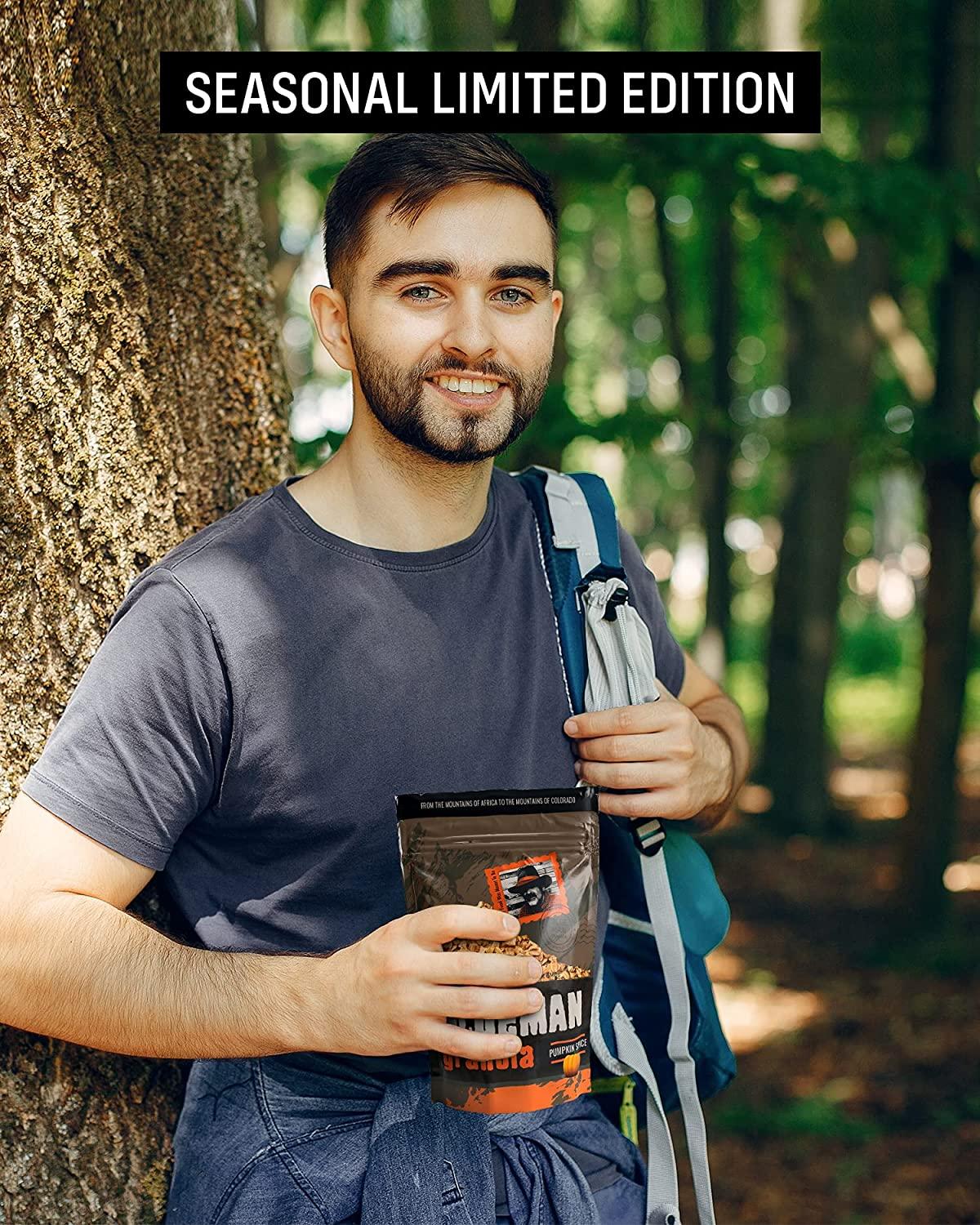 Olde Man Granola Pumpkin Spice 12oz Gluten Free & NonGMO Cereal from