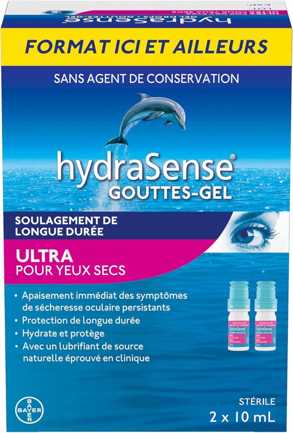 hydraSense ULTRA Eye Gel Drops For Dry Eyes Fast and Long-Lasting Relief Preservative Free Naturally Sourced Lubricant 20 mL Health Personal Care | Buy Now with Express International Delivery | GoSupps.com hydraSense ULTRA Eye Gel Drops For Dry Eyes Fast and Long-Lasting Relief Preservative Free Naturally Sourced Lubricant 20 mL Health Personal Care | Buy Now with Express International Delivery | GoSupps.com