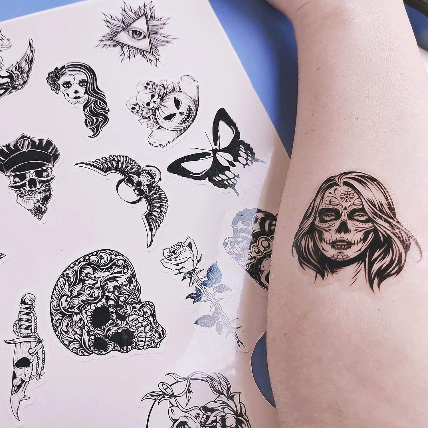 Printable Temporary Tattoo Paper 5 Sheets 8.5x11 inch Transfer
