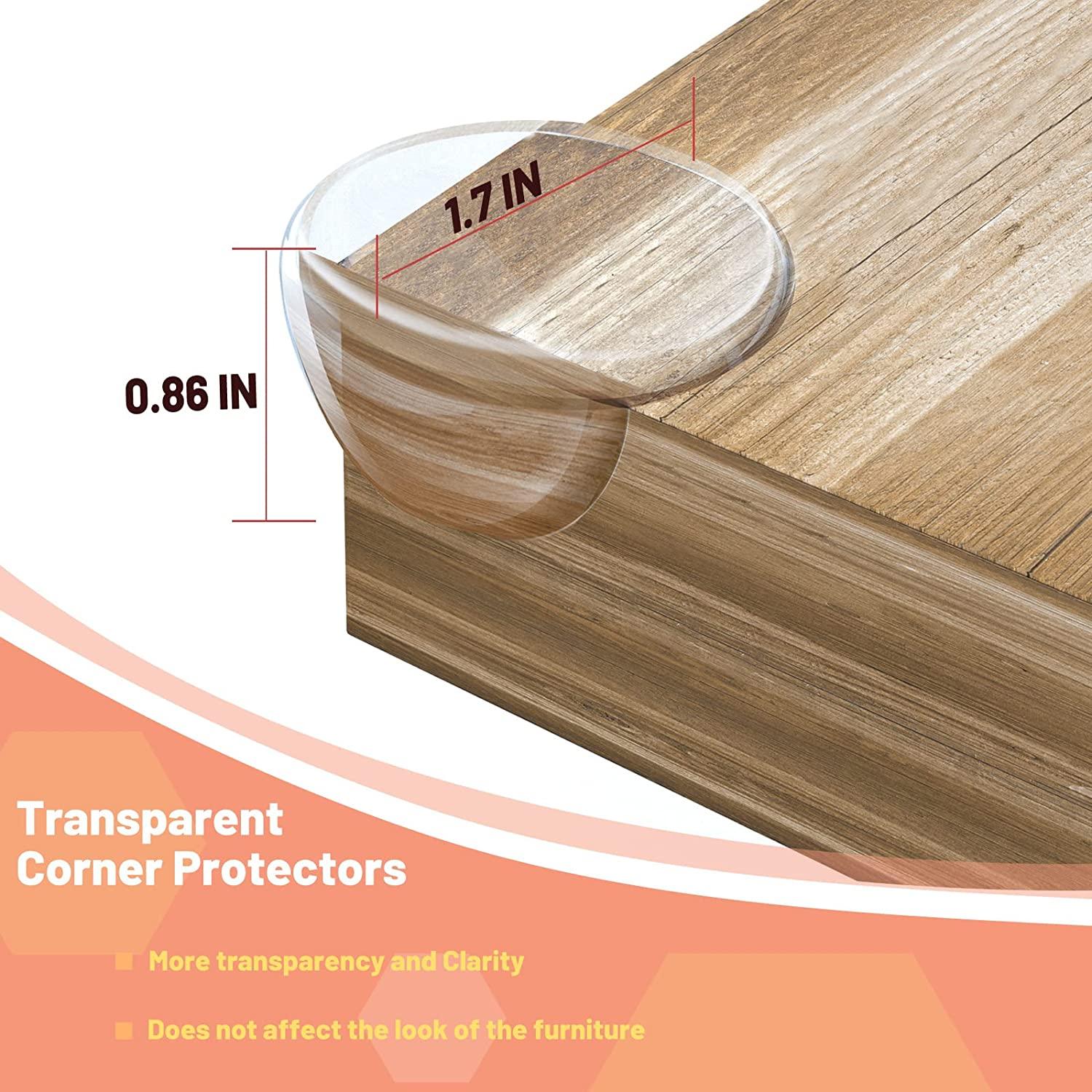 20Pack Silicone Corner Protectors for Baby Proofing Cover Sharp