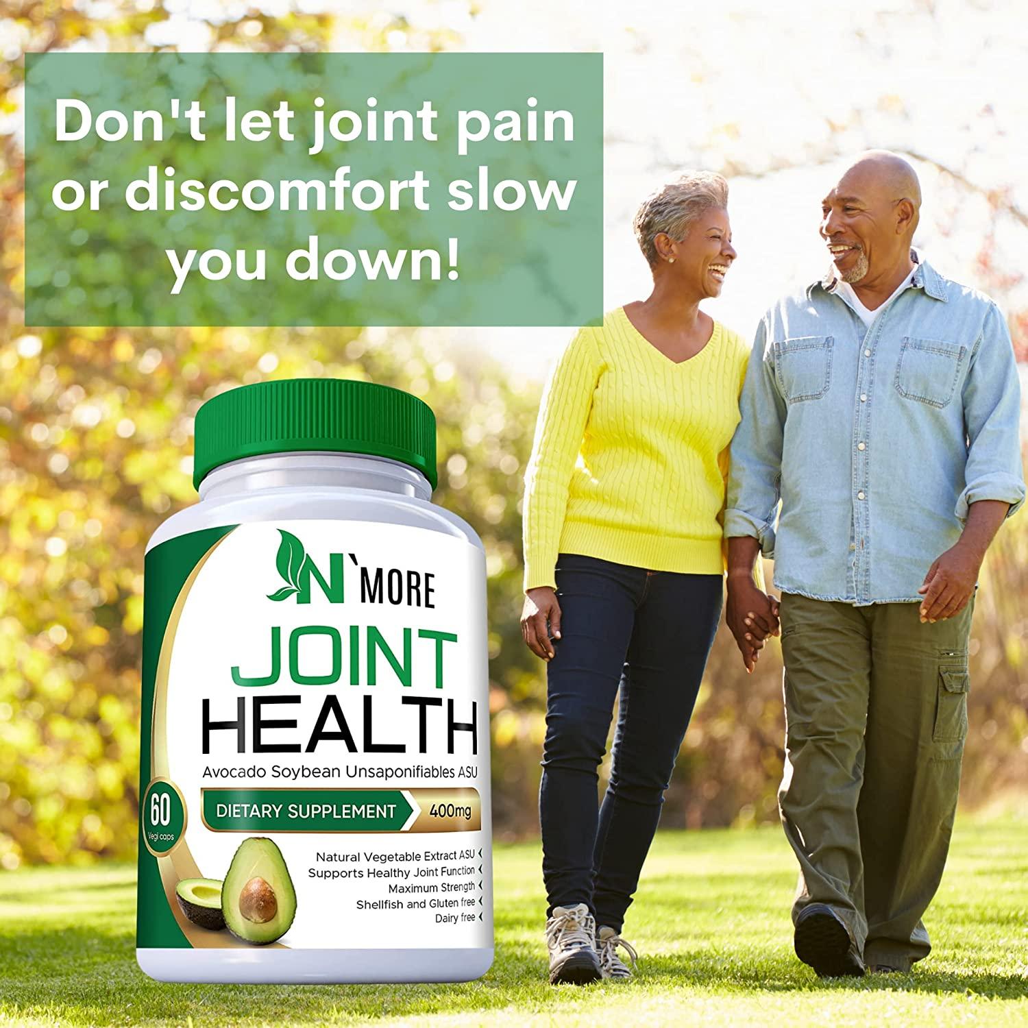 Avocado Soybean Unsaponifiables Joint Health Supplement 400mg NonGMO