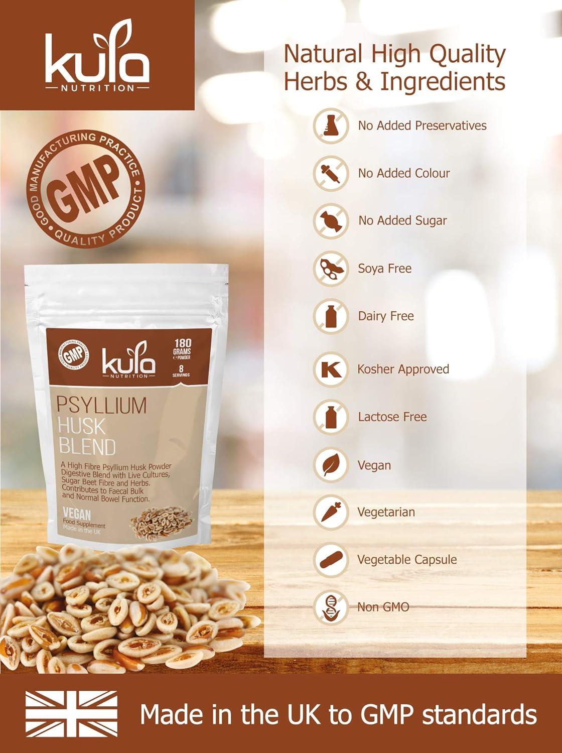 Psyllium Husk Colon Cleanse Powder with LGlutamine