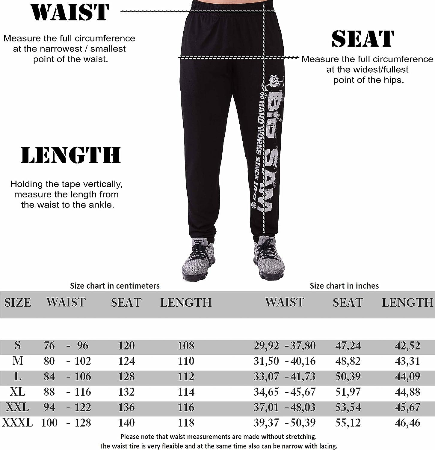 Men's Loose Fit Sweatpants, Flowing Fabric, Flexible Gym Workout  Bodybuilding Active Pants with Pockets Large Light Brown