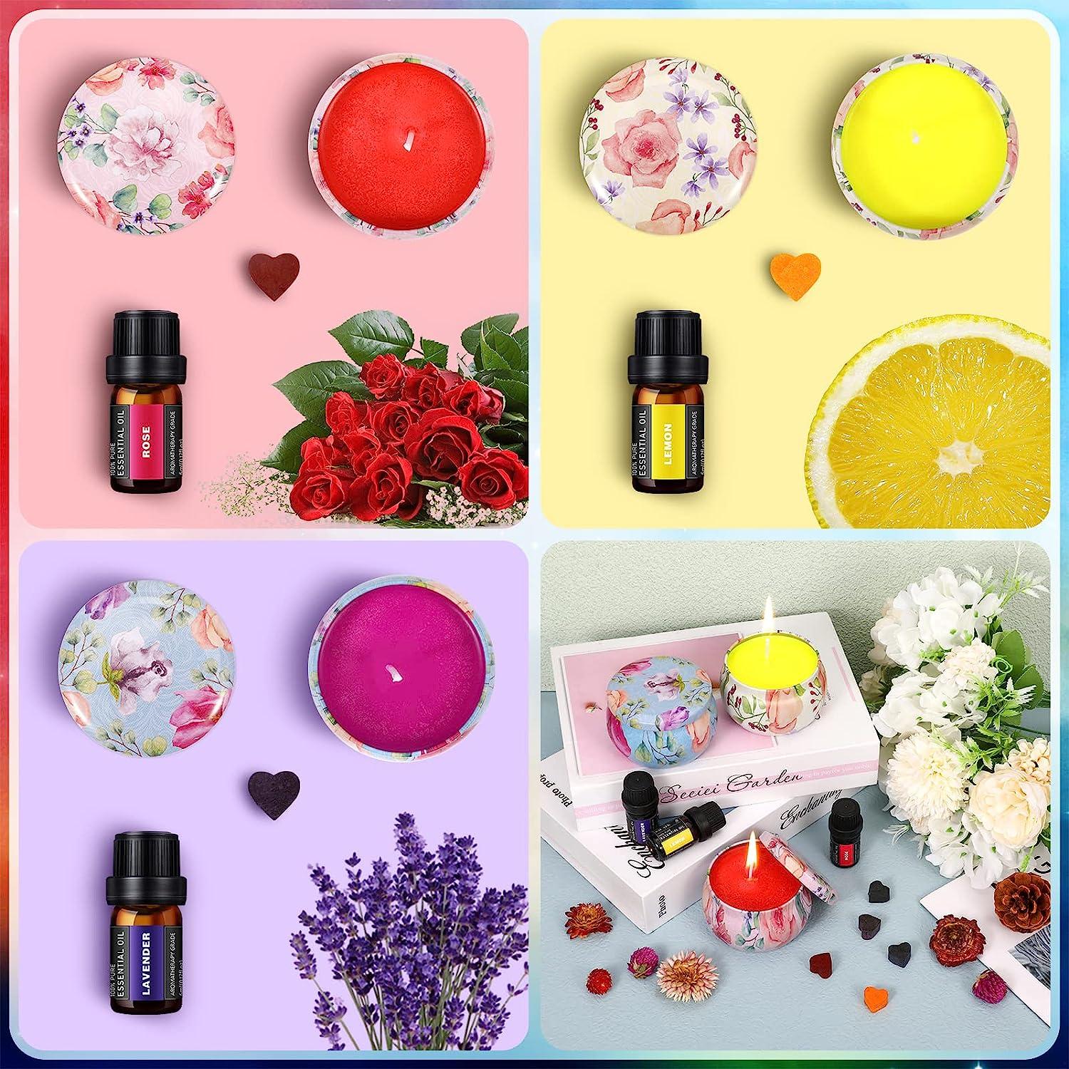 Soy Candle Making Kit for Adults DIY Scented Soy Candle Making Kit