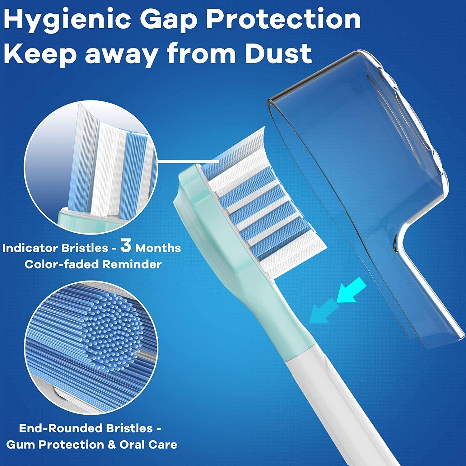 BrightDeal Replacement Heads for Philips Sonicare ProtectiveClean 4100 5100 6100 DiamondClean