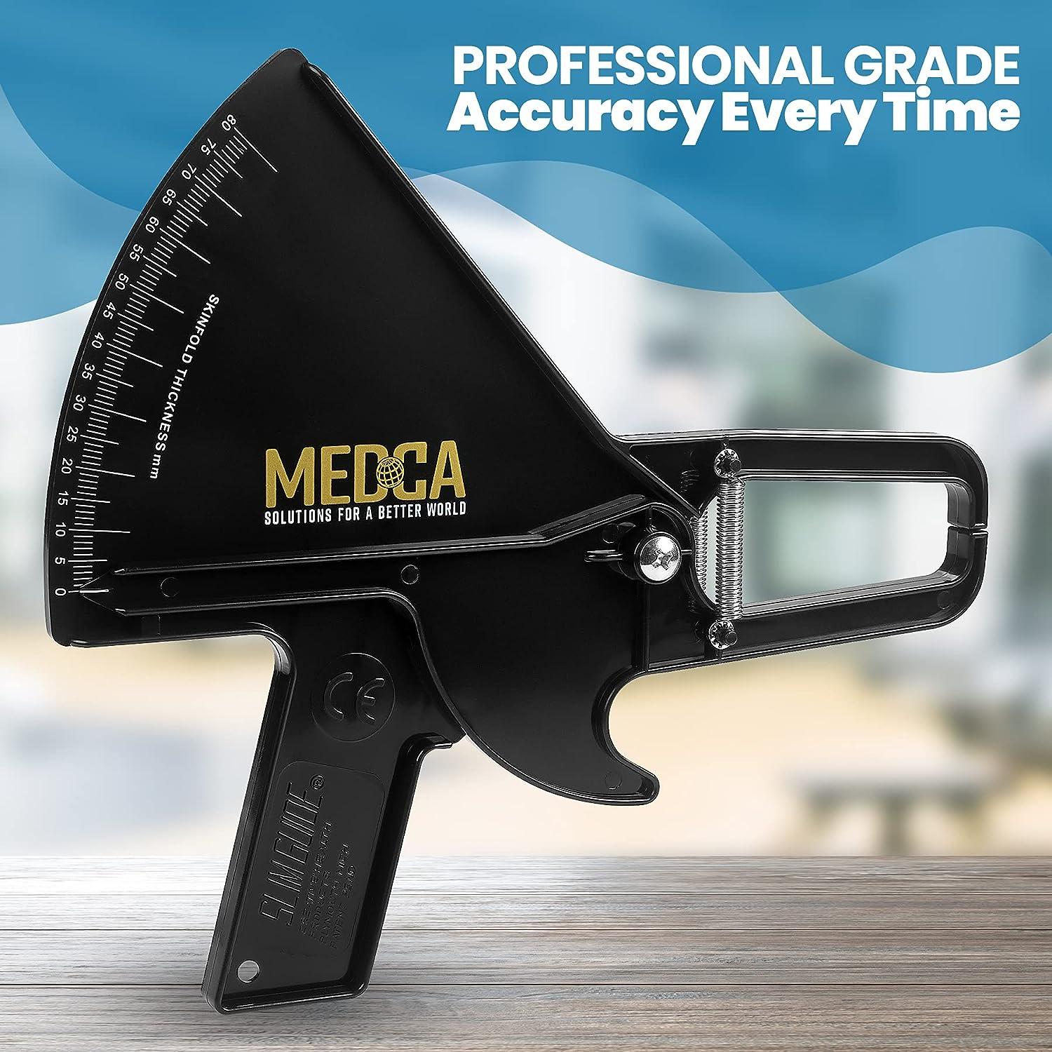 Pro Body Skin Caliper Handheld BMI Measuring Tool Accurate Skinfold