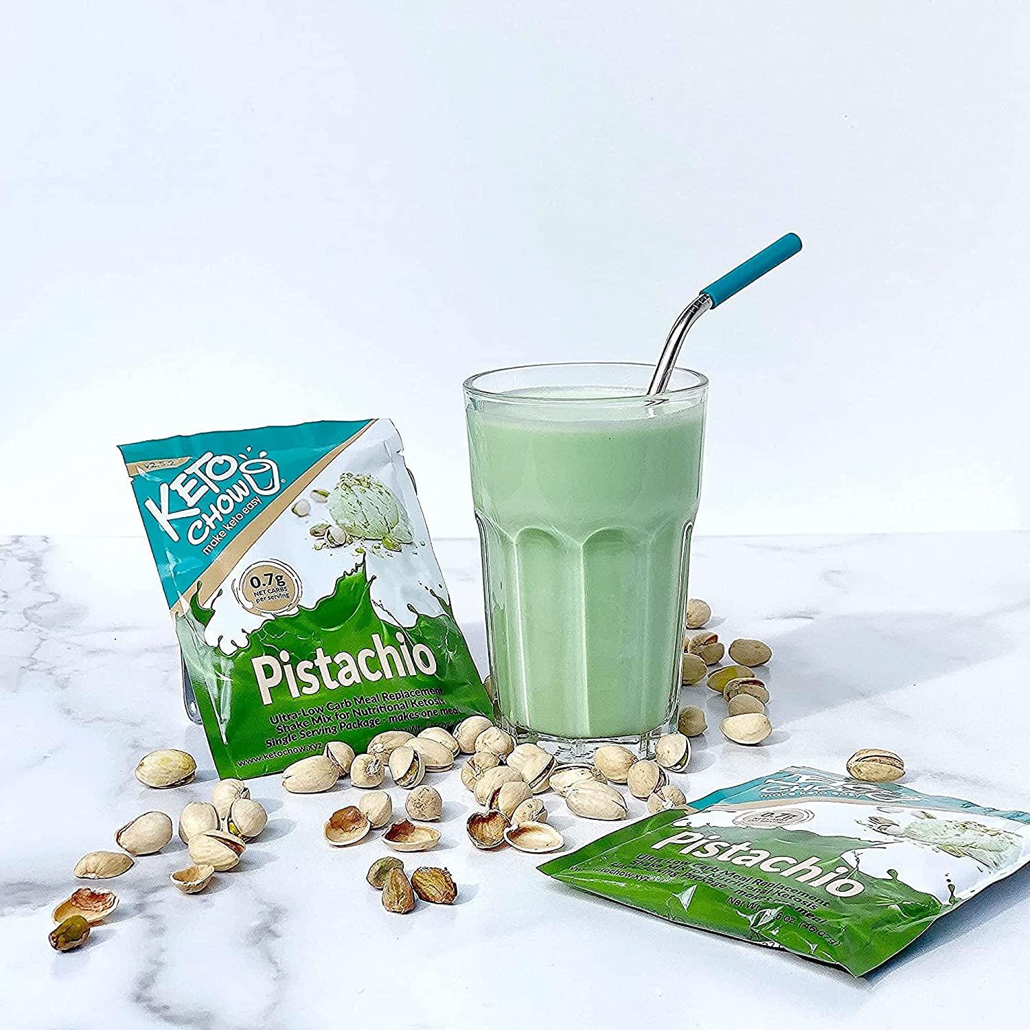 Keto Chow Pistachio Keto Meal Replacement Shake Powder