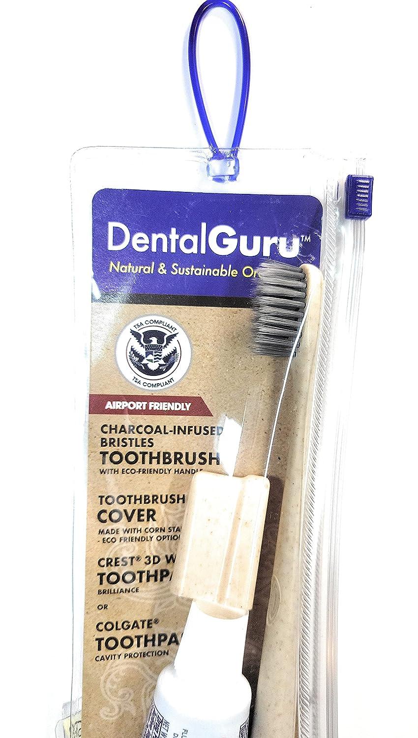 Compact Travel Toothbrush Kit OntheGo Oral Care Essentials