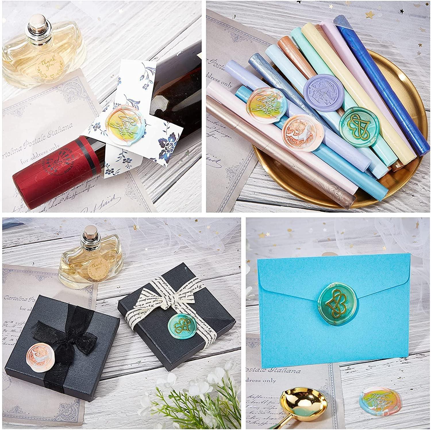 CRASPIRE Ginkgo Leaf Wax Seal Stamp Head - Removable Brass Replacement For Invitations & Crafts