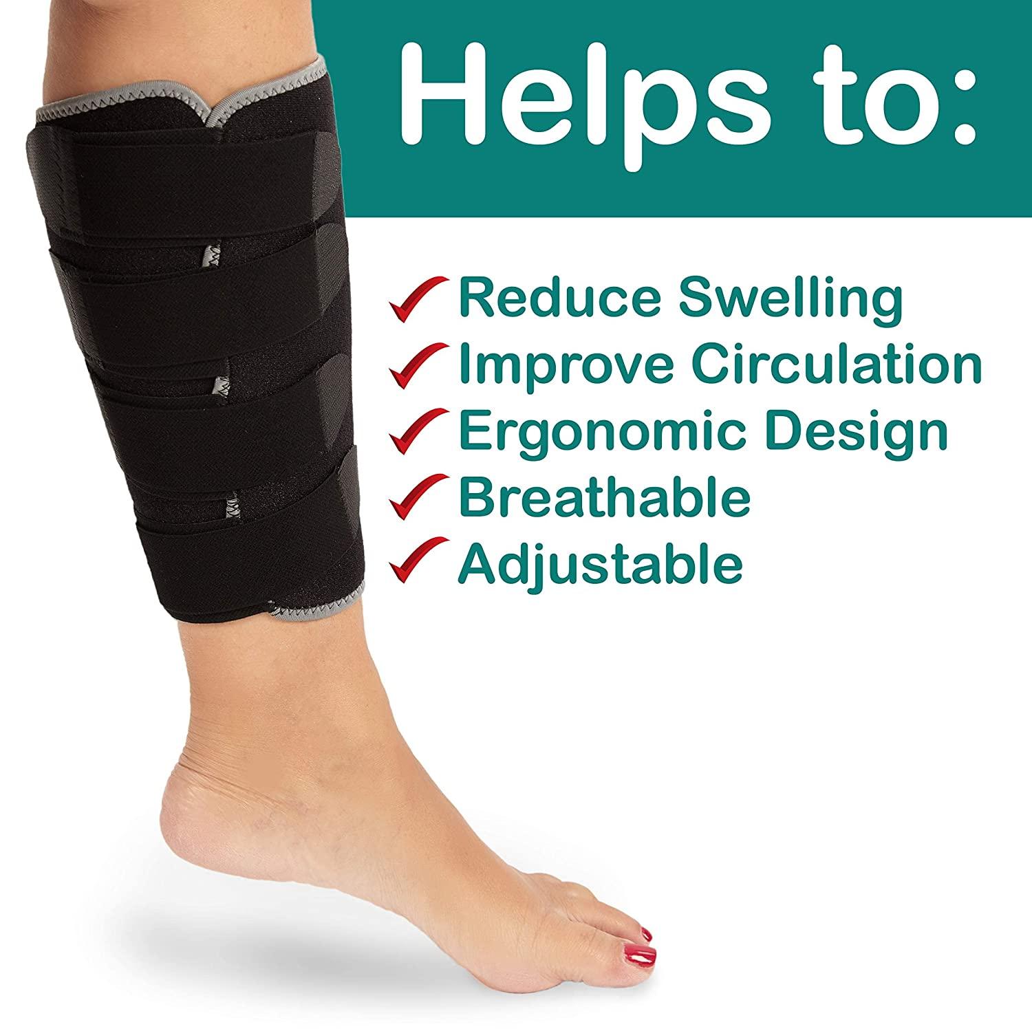 1Pcs Calf Compression Sleeve for Men, Women - Helps Shin Splint