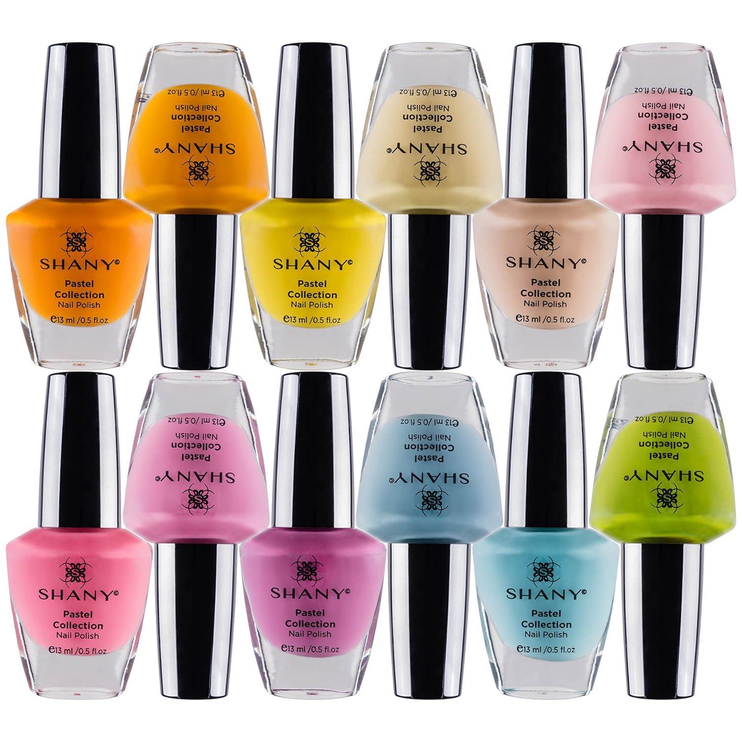 SHANY Nail Polish Set - The Pastel Collection, 12 units - Foods Co.