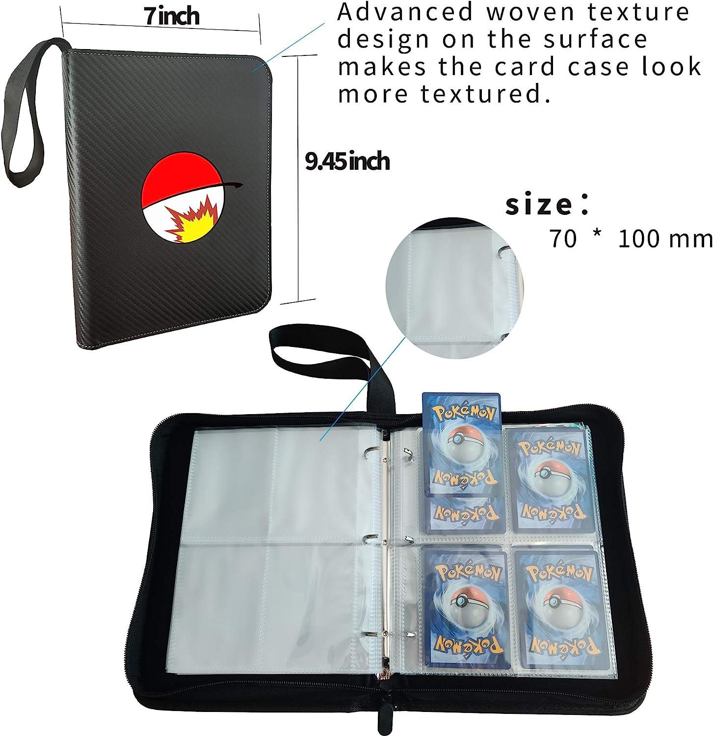 400 Pockets Trading Card Sleeves and Binder Album Set for Pokemon Cards |  Buy Now with Express International Delivery | GoSupps.com