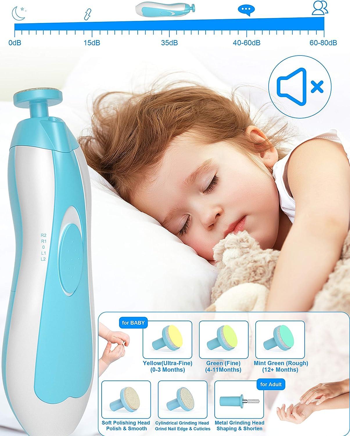 OTTOLIVES 24 in Baby Healthcare Grooming Kit Electric Nail