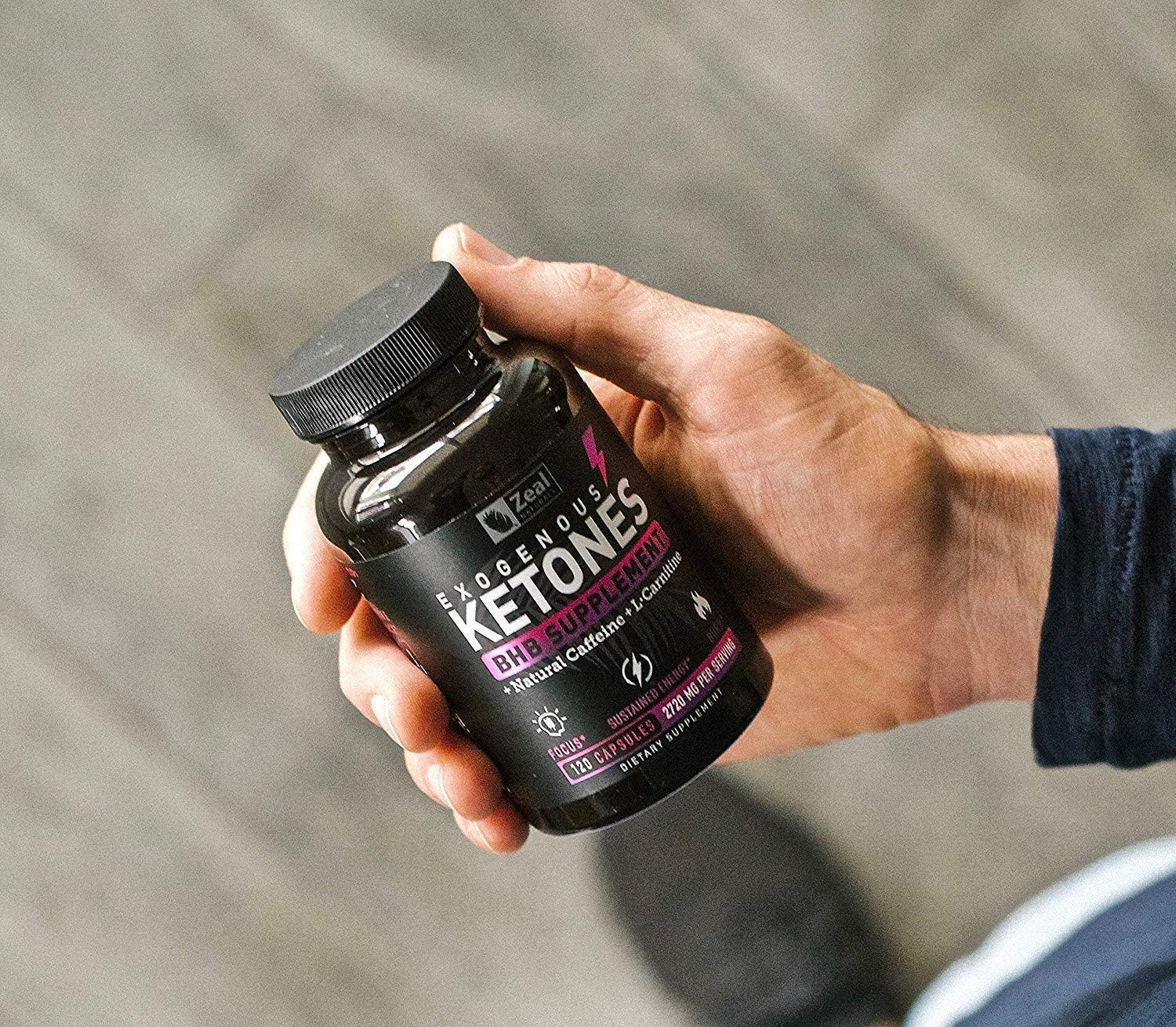 Keto BHB Exogenous Ketones Pills | 2720mg 120 Capsules with goBHB Salts &  Natural Caffeine - Ketosis Support Supplement | Buy Now with Express  International Delivery | GoSupps.com