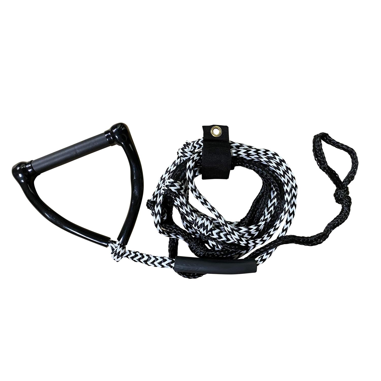 KaiKoa 24' Wake Surf Tow Rope with 8" Floating Handle for Safer Wake