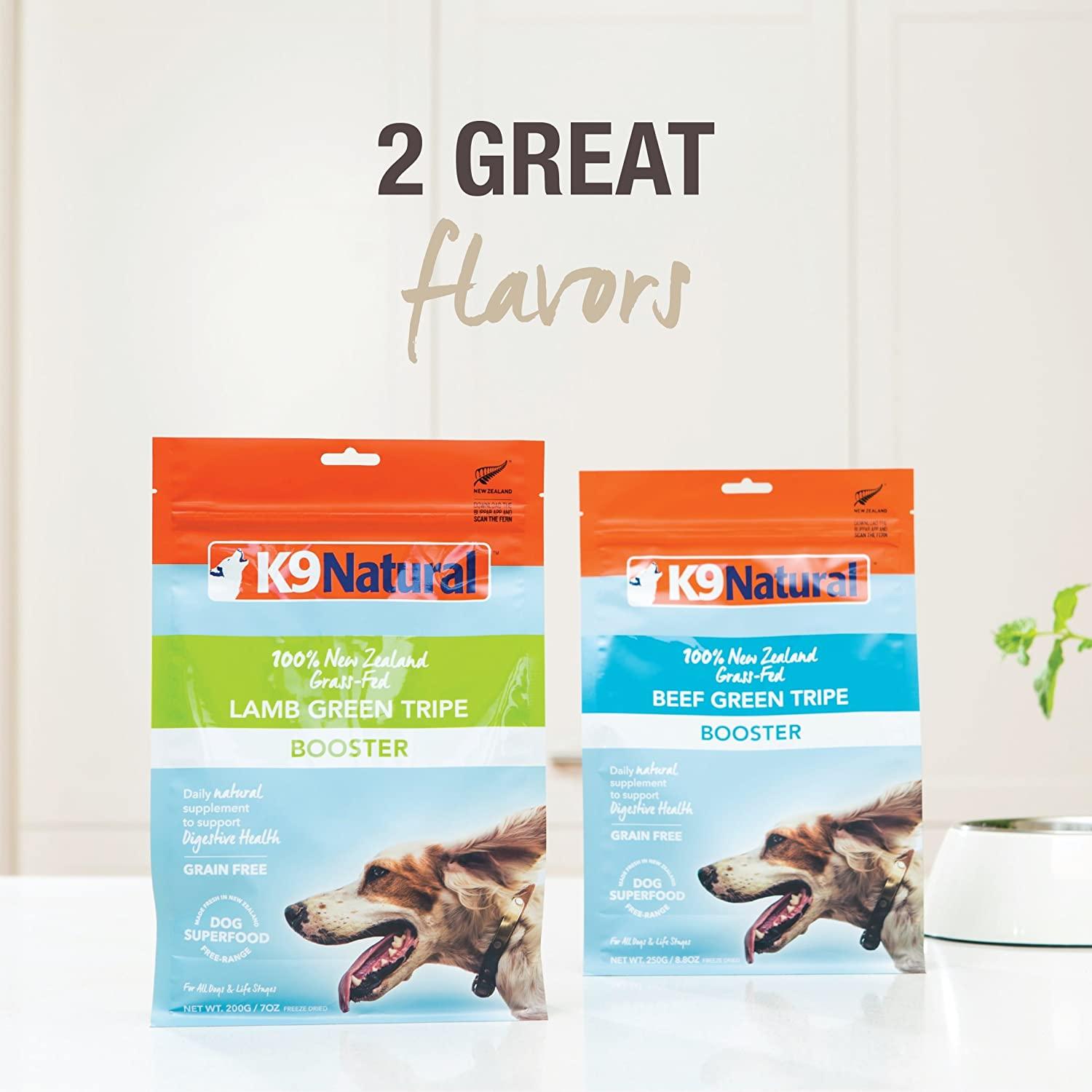 K9 Natural Grain-Free Freeze Dried Dog Food Supplement - Lamb