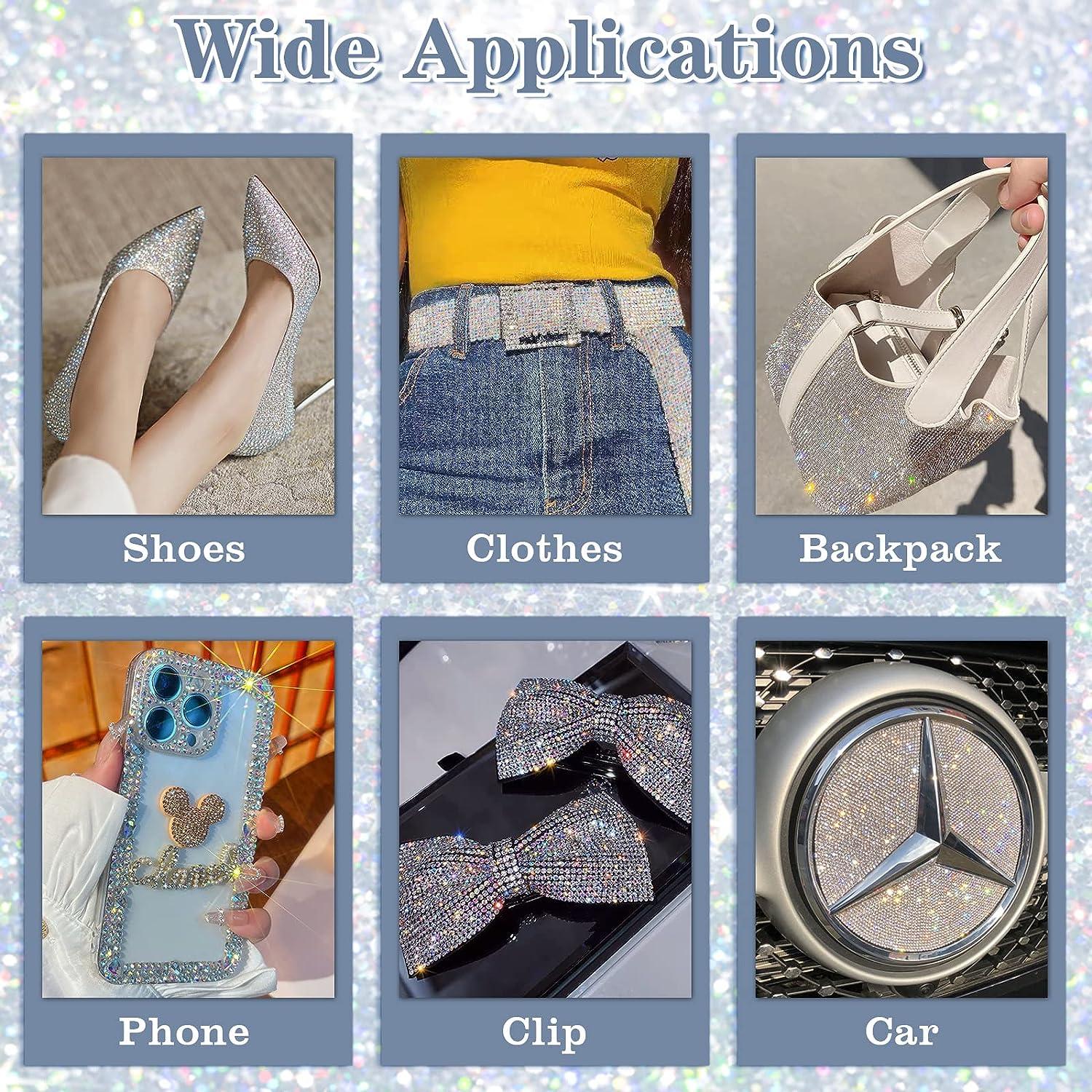 1 Yard DIY Rhinestone/Tape Applicator Strass Hotfix Crystal Jewelry  Rhinestones For Clothes Accessories Self-Adhesive Ribbon