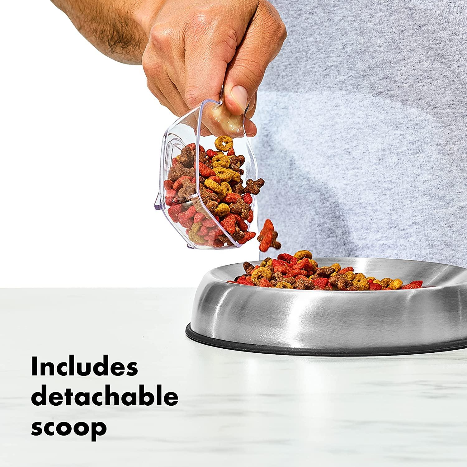 OXO Good Grips Pet POP Container 6.0 Qt/5.7 L with Half Scoop Ideal