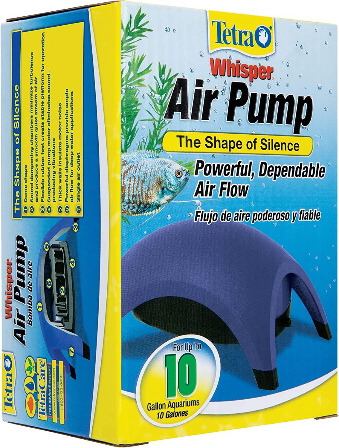 Whisper® Aquarium Air Pump