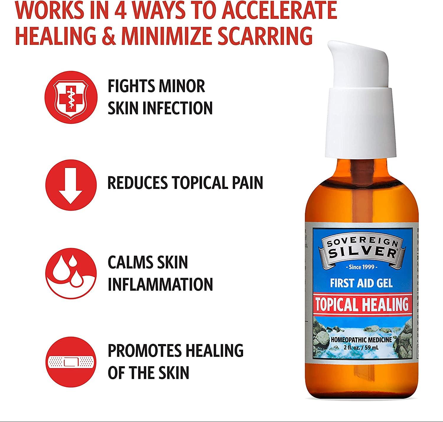 Sovereign Silver Silver First Aid Gel 2 fl oz (59 ml)
