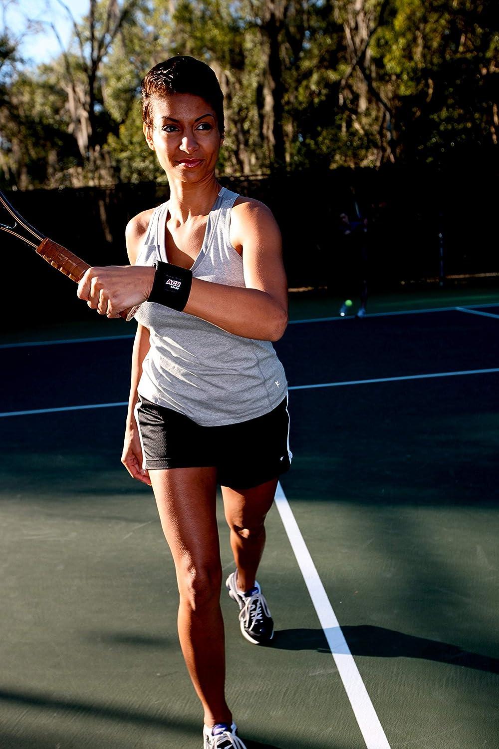 ACE Wrap Around Wrist Support Black Comfortable Compression and Stability