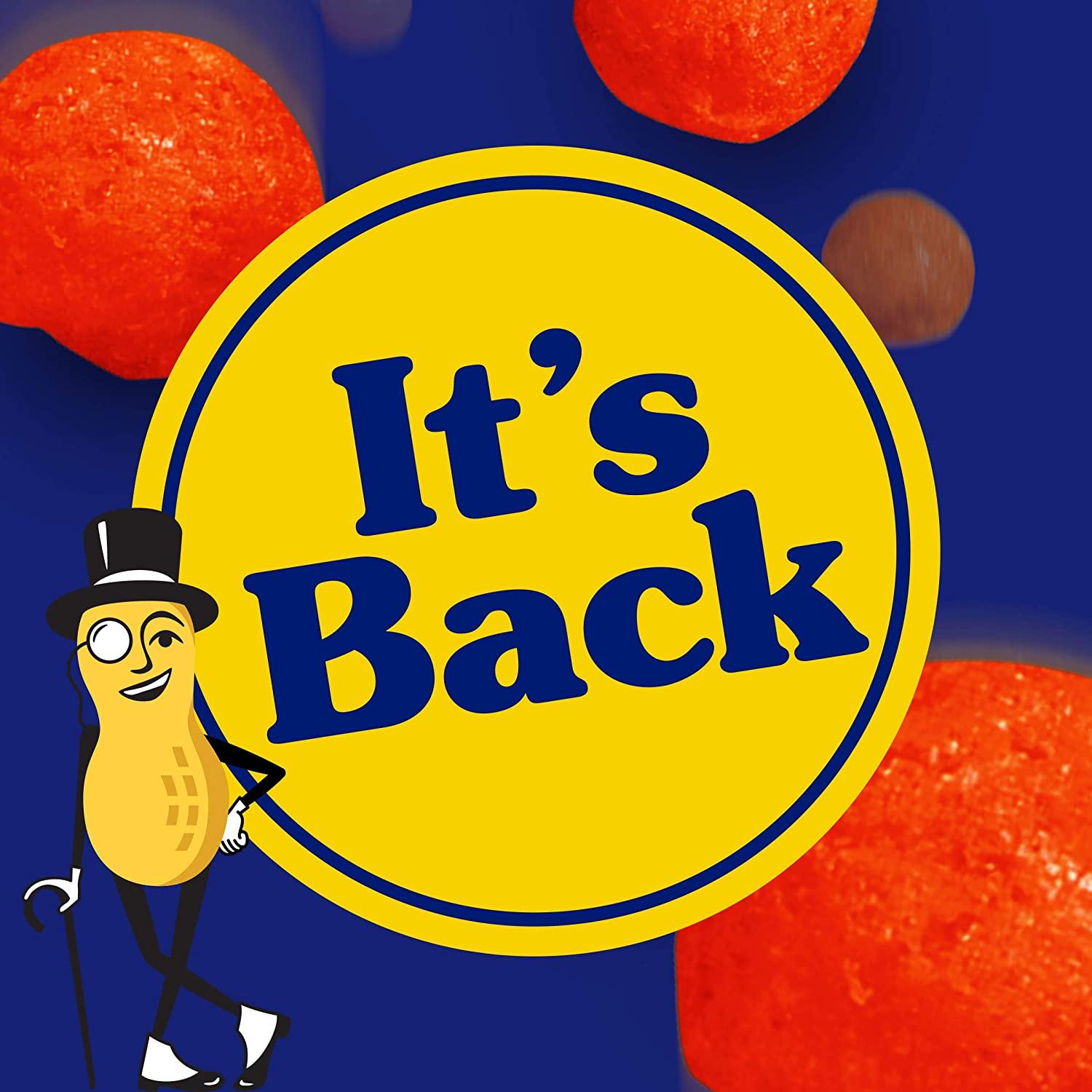 Planters Blazin' Hot Cheez Balls Cheese Flavored Snacks (6 ct Pack, 2