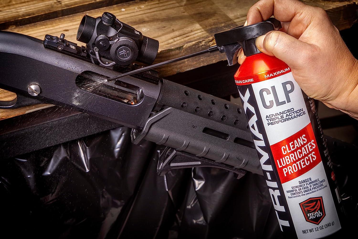 Real Avid CLP Gun Cleaner and Lubricant 3 in 1 Oil Gun Cleaner and
