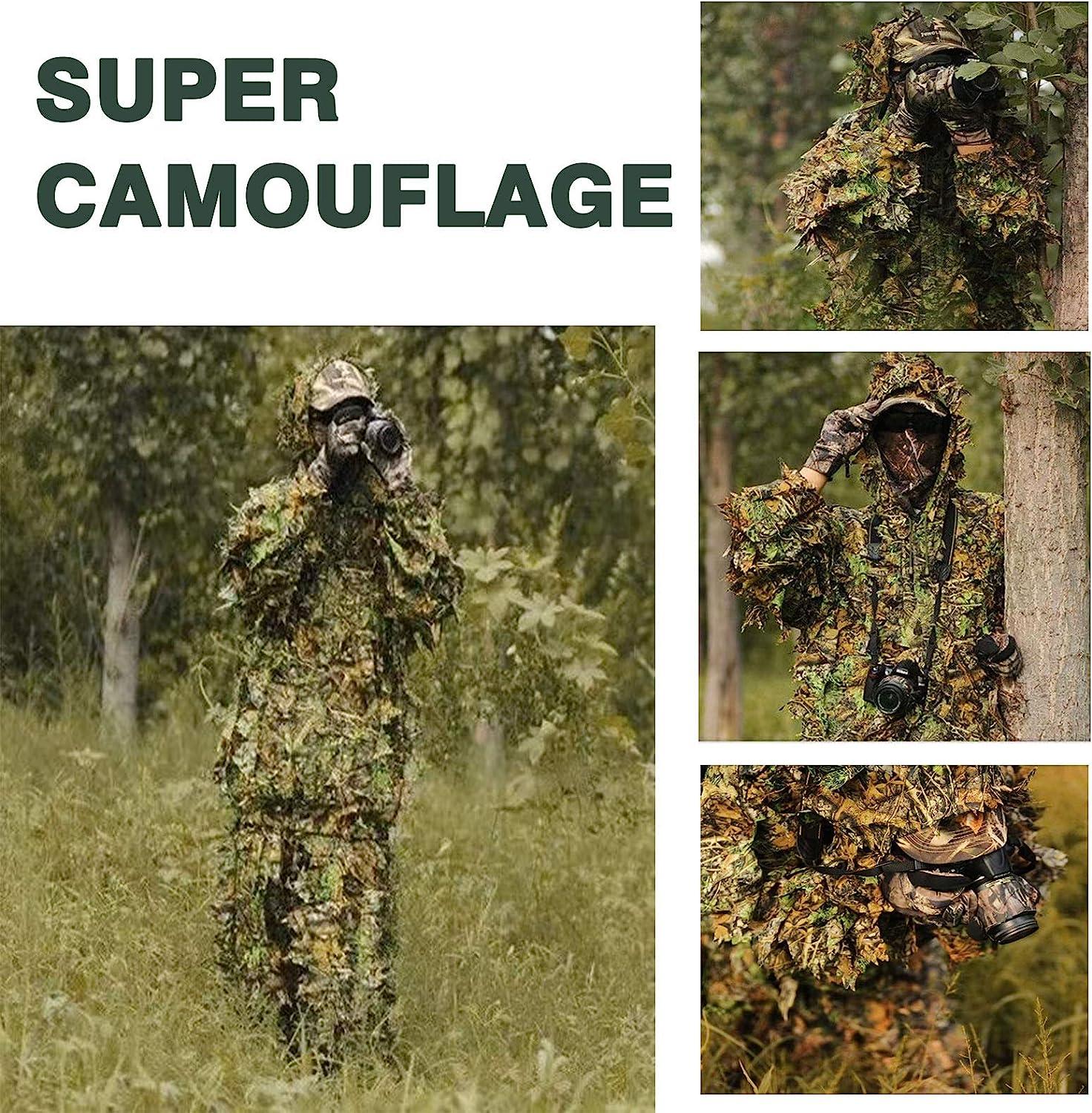 3D Sniper In Leaf Ghillie Suit Rigged For Maya Model - TurboSquid 2000210