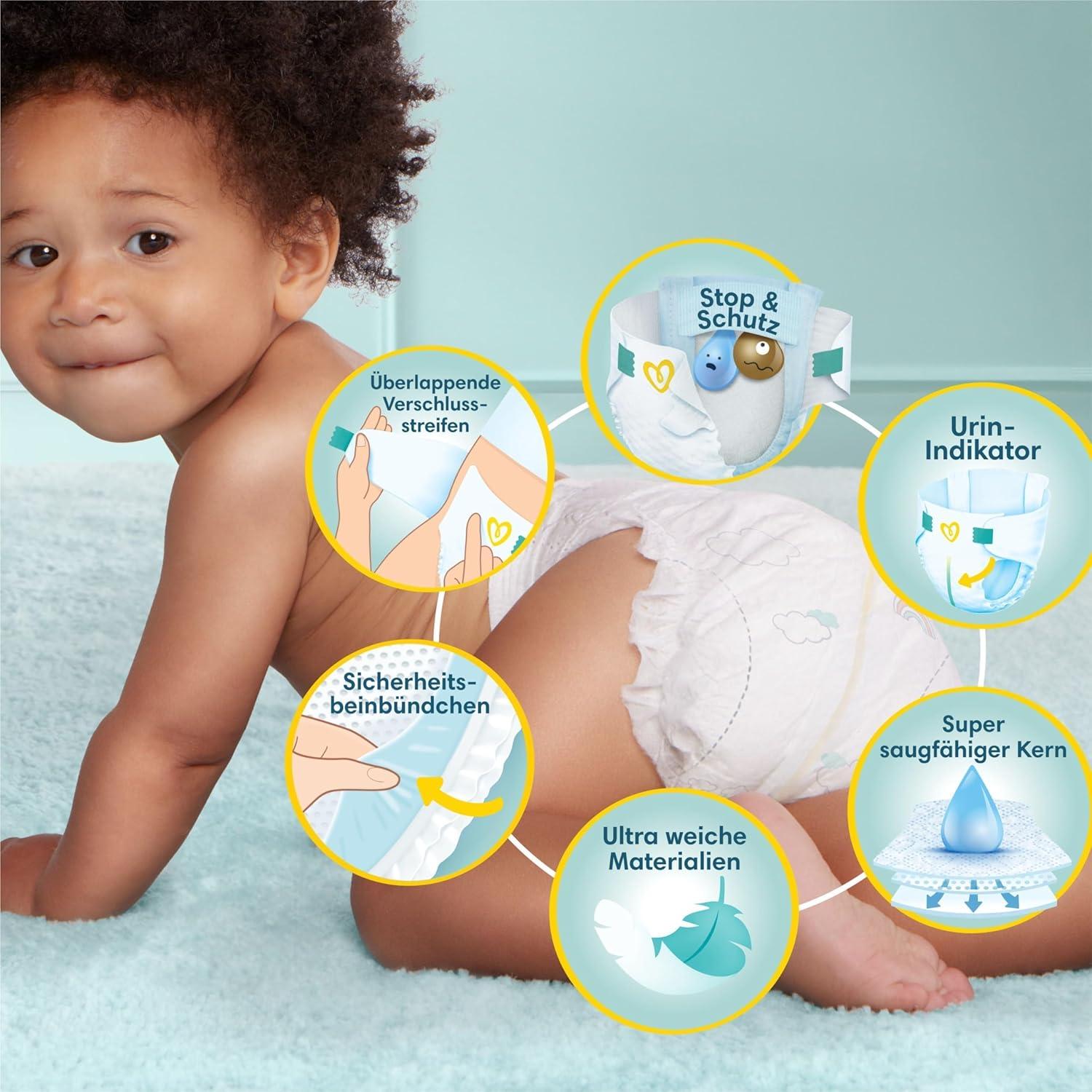 Pampers Premium Protection Size 6 Extra Large (13+kg) Big Pack