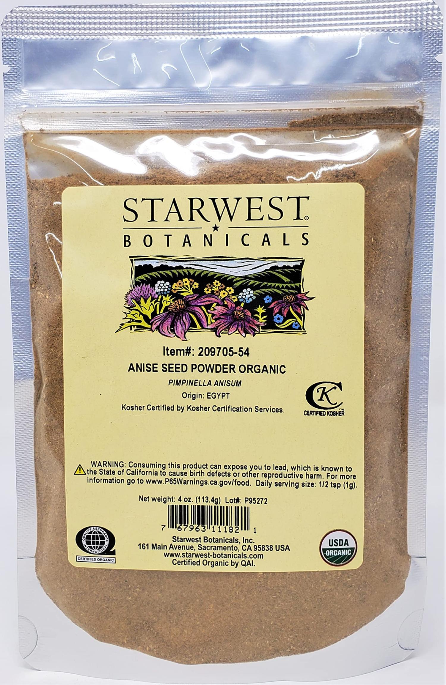 Organic Anise Seed Powder