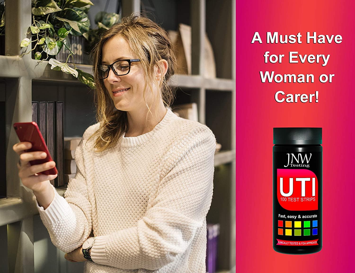 3in1 Urinary Tract Infection Test Strips Home UTI Test Kit with