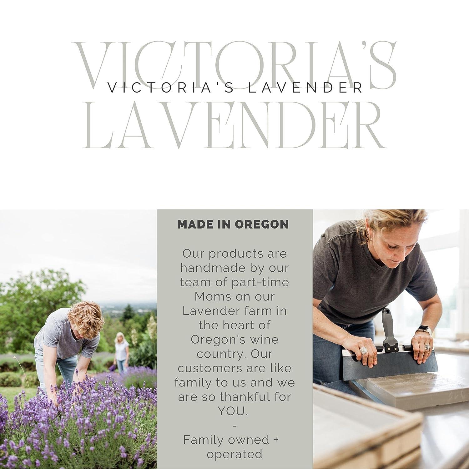 Victoria's Lavender Luxury Gift Basket for Women with Neck Wrap