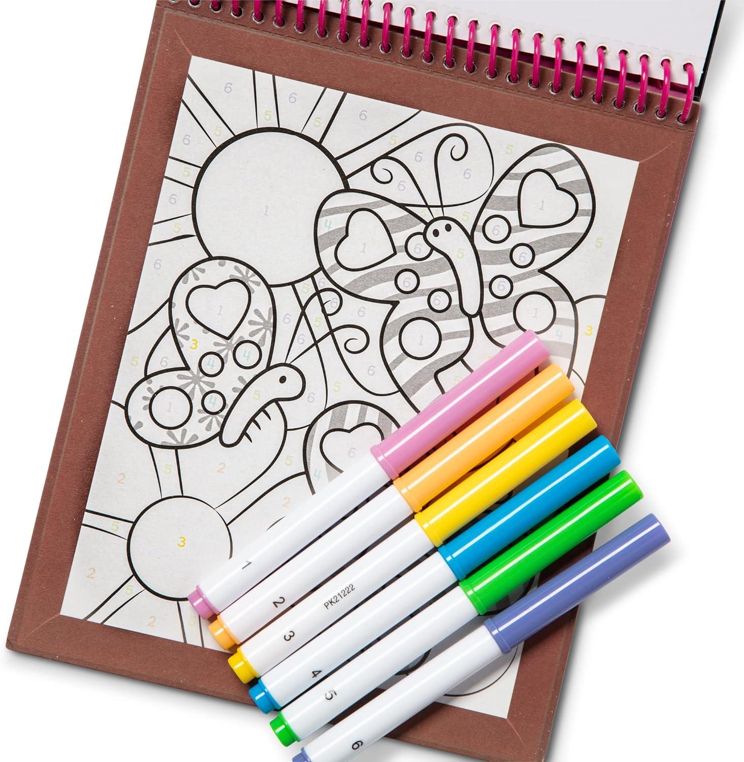 Magic-Pattern - Adventure Coloring Pad - On the Go Travel Activity- Melissa  and Doug
