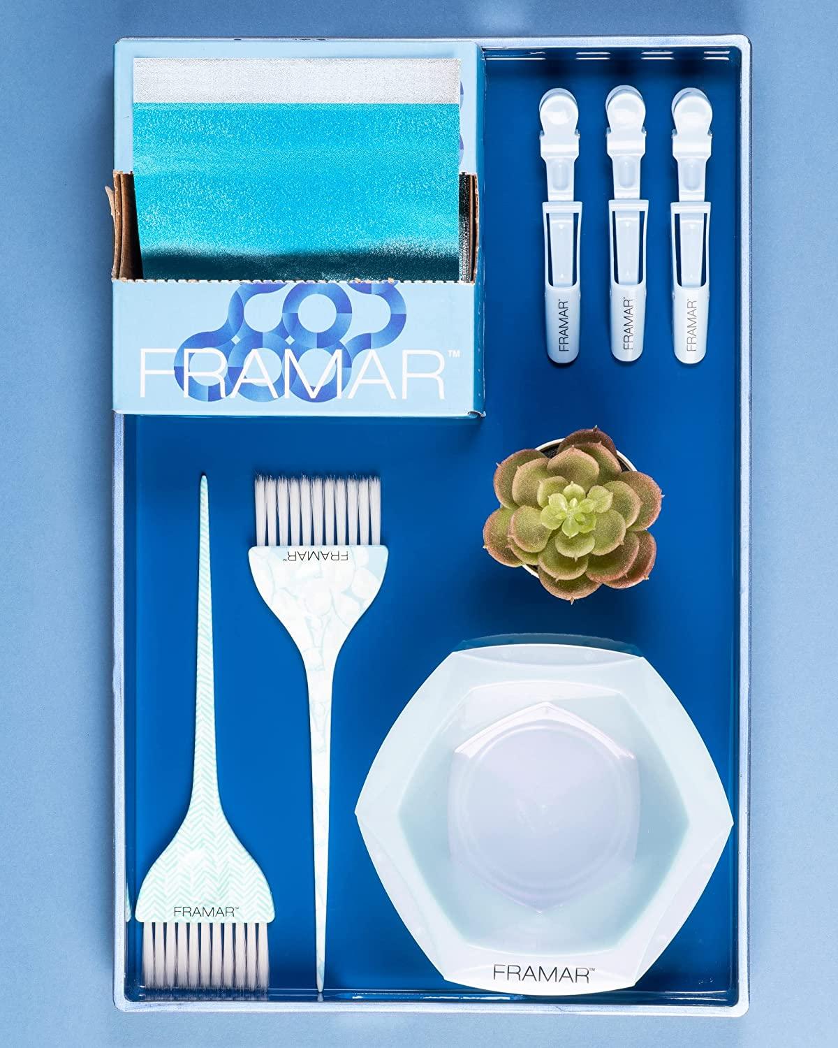 Framar Blue Pop Up Hair Foil, Aluminum Foil Sheets, Hair Foils For