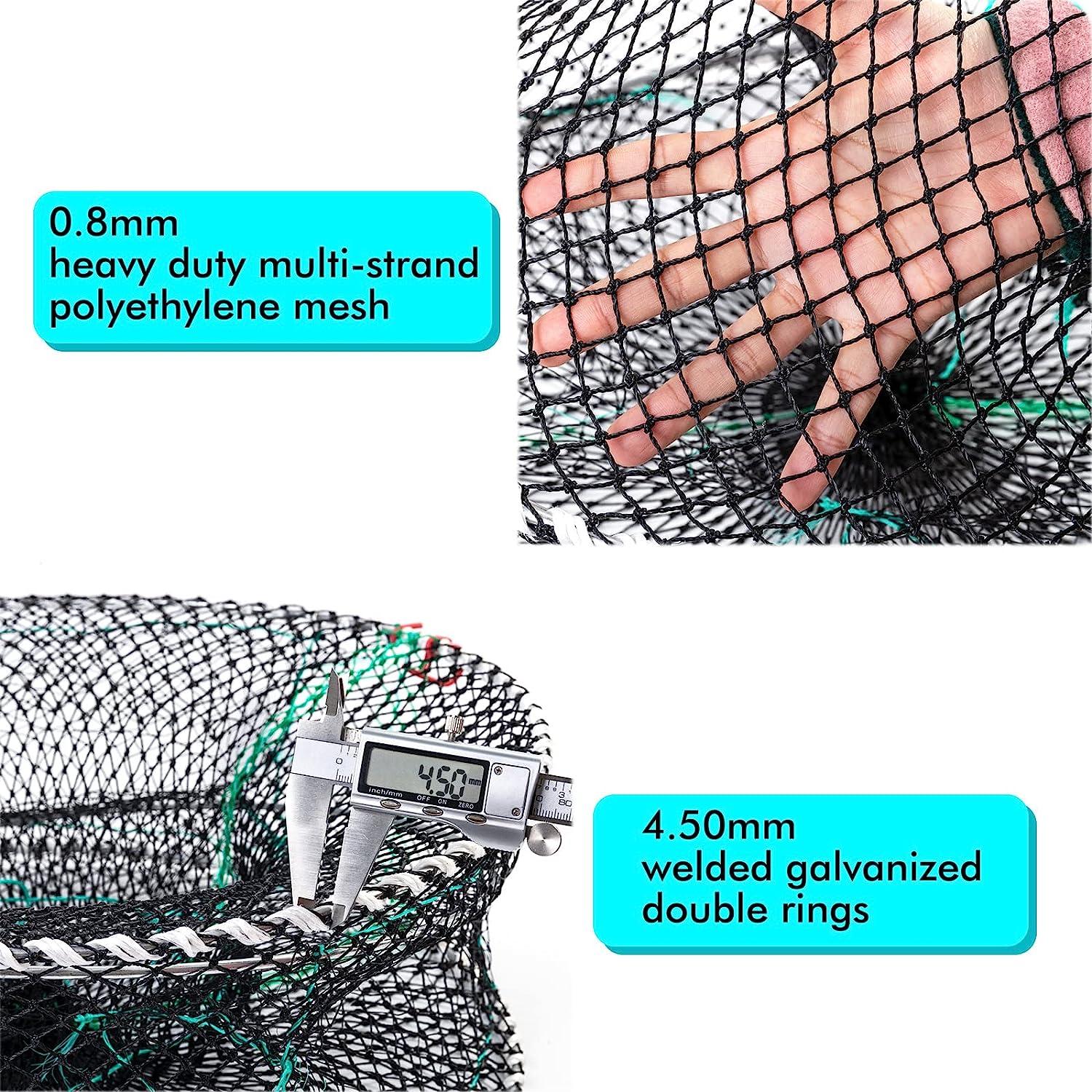 1pcs Outdoor Semi-automatic Folding Fishing Net